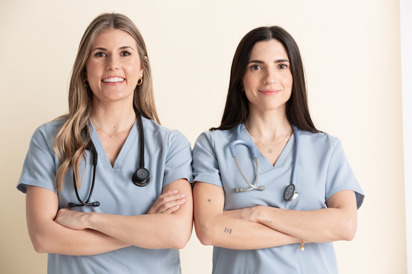 Ángela y María, pediatras de AMAR